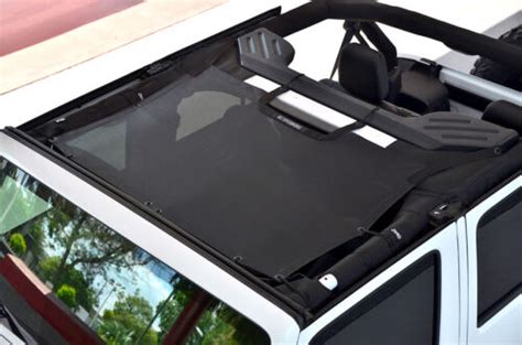 Wrangler Unlimited Jk Spiderwebshade Trailmesh Jkini Bikini Top Ebay