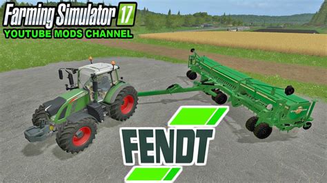 Farming Simulator Mods Fendt Vario Great Plains Seeder Youtube