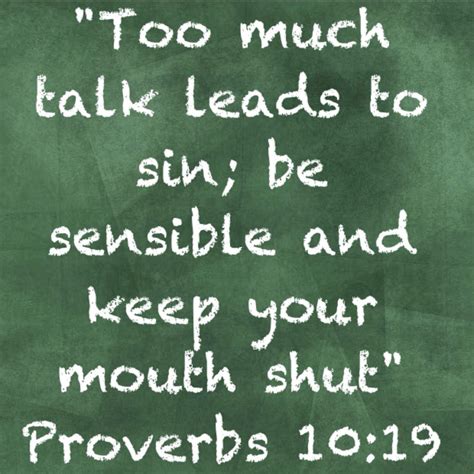 Yes Keep Your Mouth Shut Proverbs 10 In God We Trust Reylo