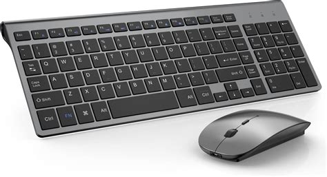 J Joyaccess Ensemble Clavier Et Souris Sans Fil Avec Options De