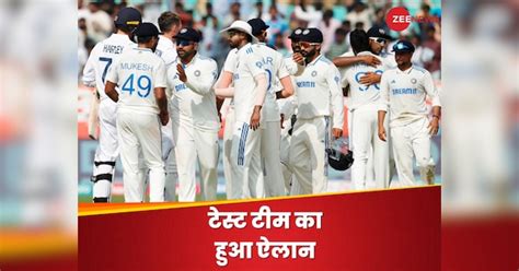 Team India Squad Announced For Final Three Tests Against Englandind Vs