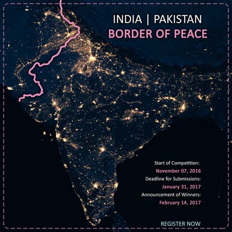 India | Pakistan Border of Peace | ArchDaily