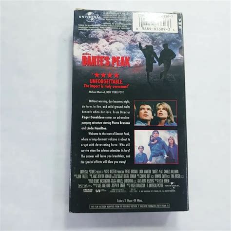 DANTE S PEAK VHS Pierce Brosnan Linda Hamilton EUR 8 80 PicClick FR