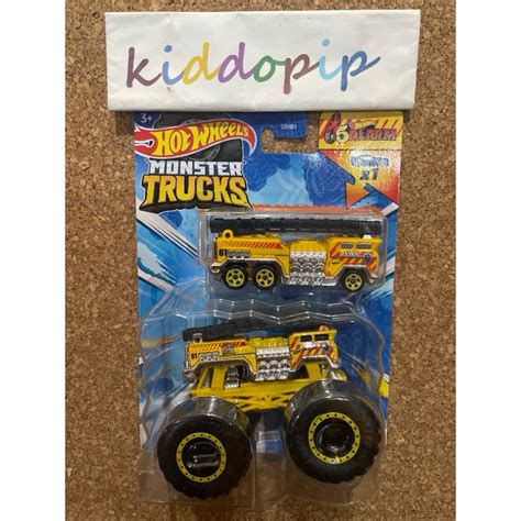 Hot Wheels Monster Truck 5 Alarm 1 64 Shopee Philippines