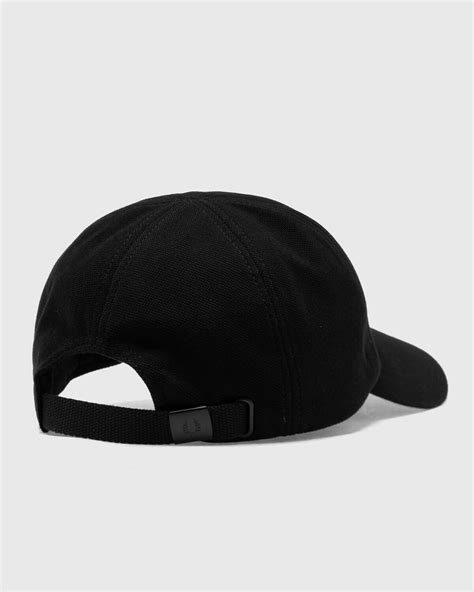 Fred Perry Pique Classic Cap Black Mens Caps Fred Perry