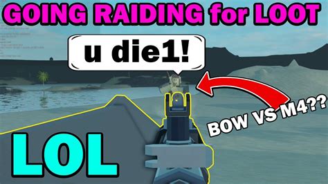 Raiding My Neighbors Base On Trident Survival V Roblox Rust Youtube