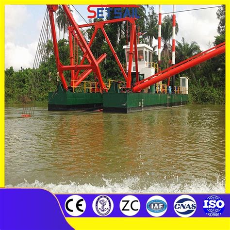 Full Hydraulic Automatic Cutter Suction Dredger With Cutter Head