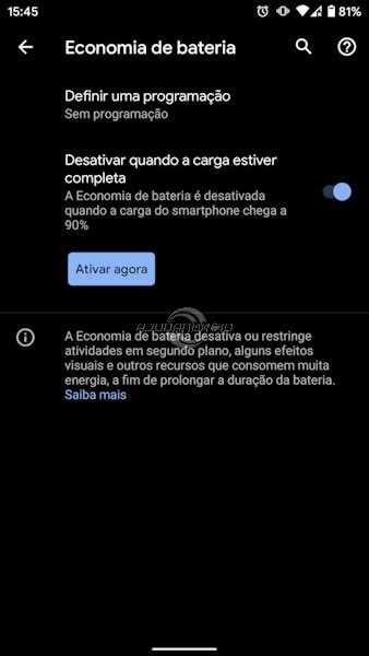 Aprenda Quando Utilizar E Como Ativar Modo De Economia De Bateria