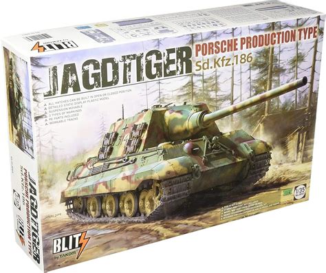 Takom Tak Blitz Sd Kfz Jagdtiger Porsche Type De