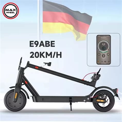 Germany 20kmph Citycoco Portable Two Wheels Adult Electric Scooter with ...