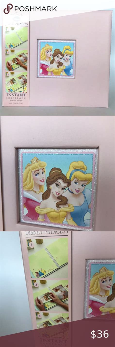 DISNEY PRINCESS INSTANT SCRAPBOOK RARE in 2022 | Disney princess ...