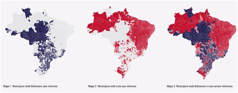 Mapas Eleitorais Mostram Vit Rias De Lula E Bolsonaro Mas Escondem