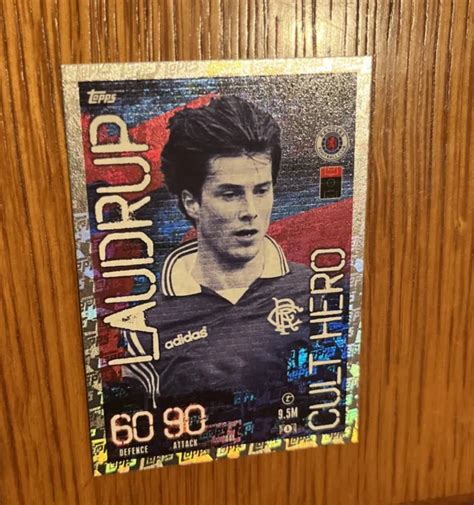 MATCH ATTAX 2023 2024 23 24 Laudrup Rangers Cult Hero 441 0 99