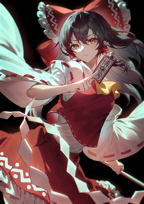 Hakurei Reimu Reimu Hakurei Touhou Image By Kumorix 3980767