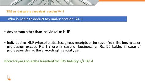 TDS On Rent Section 194 I Taxwink