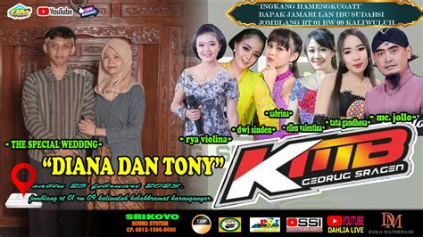 LIVE CS KMB GEDRUG Sragen WEDDING DIANA DAN TONY SRIKOYO AUDIO