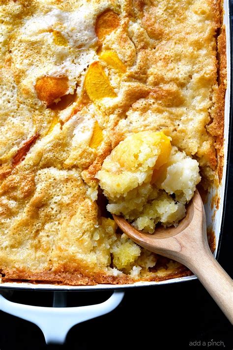 Easy Peach Cobbler Recipe - Add a Pinch