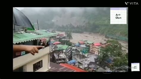 Sudden Cloudburst In Sikkim Youtube