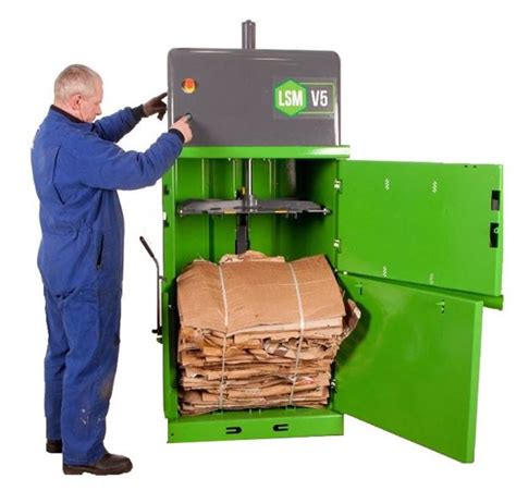 Small Baler Waste Baling Machines LSM Balers UK