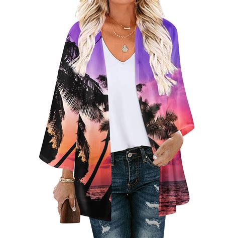 Mothers Day Gifts For Mom AXXD Women S Swimwear Cover Ups Kimono Floral