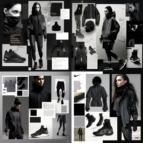 Nike Techwear Fashion Moodboard