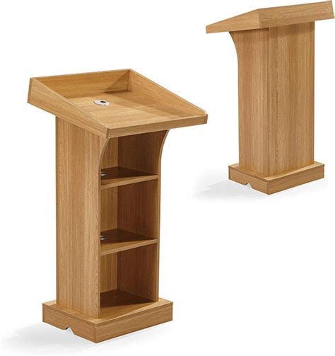 Buy Podium Presentation Lectern Stand Standing Movable Lecture Podium