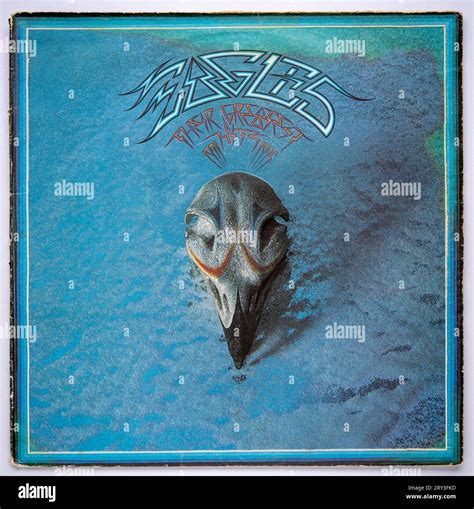 LP cover of Eagles Their Greatest Hits 1971 to 1975, which was released ...