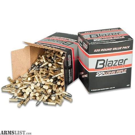 ARMSLIST - For Sale: CCI .22 LR Bulk Ammo Buy - 5,000 Rds - Blazer, w ...