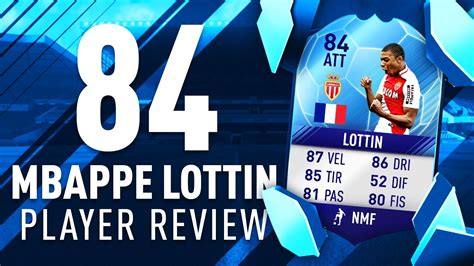 FIFA 17 KYLIAN MBAPPE LOTTIN TOTKS 84 Player Review Statistiche