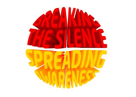 Breaking the Silence Spreading Awareness Graphic by Arief Sapta Adjie