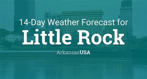 Little Rock, Arkansas, USA 14 day weather forecast