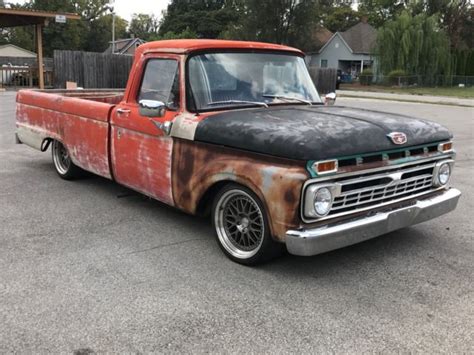 1964 Ford F100 500 Big Block Engine Burnout Machine Ratrod Hotrod Rat Rod For Sale