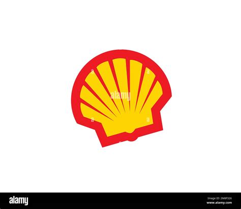 Royal Dutch Shell, rotated logo, white background Stock Photo - Alamy