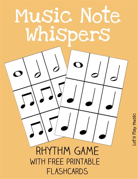 Music Note Whispers Rhythm Game - Let's Play Music