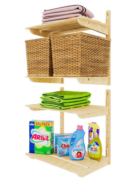 Полка для ванной комнаты Вятка система хранения 4 ярусная - купить по ...