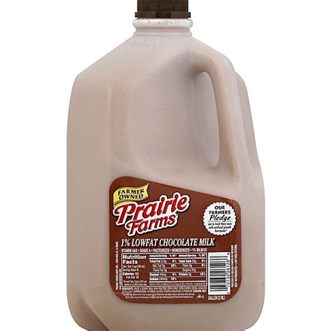 Prairie Farms Milk Lowfat Chocolate 1 Milkfat Milk And Cream