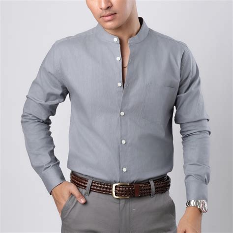 Jual Vengoz Kemeja Oxford Premium Shanghai Pria Slim Fit Ash Grey