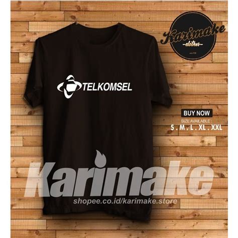 Jual Original Kapake Concept Kaos Baju Telkomsel Kaos Perusahaan