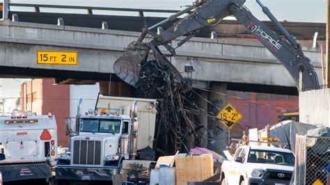 Photos Show Aftermath Of 10 Freeway Fire In Downtown La Nbc Los Angeles