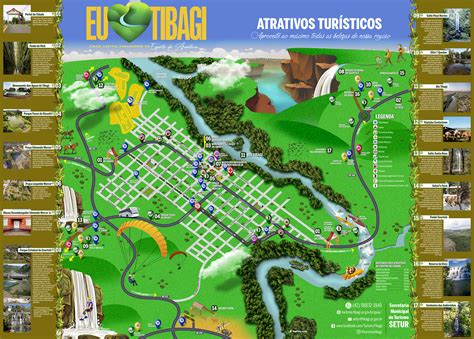 Mapa Tur Stico Turismo Tibagi