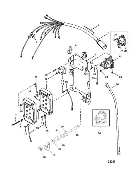 Unveiling the Intricate Diagrams of Mercury Mariner Outboard Parts