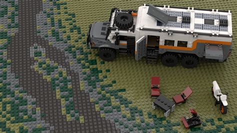 LEGO MOC Mercedes Benz Zetros Expedition Original Version By