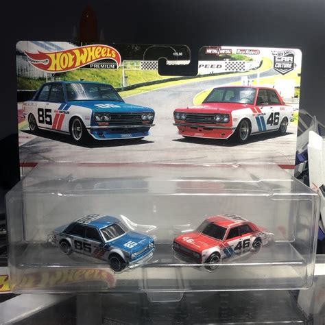Jual 71 BRE Datsun 510 2 Pack Hot Wheels Premium Car Culture Shopee Indonesia