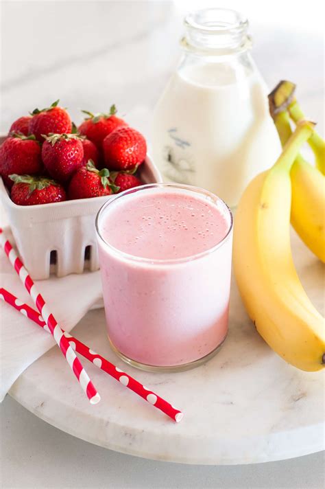 Strawberry Banana Smoothie Recipe