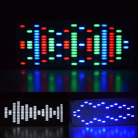 225 Segment Led Digital Equalizer Music Spectrum Display Sound Waves