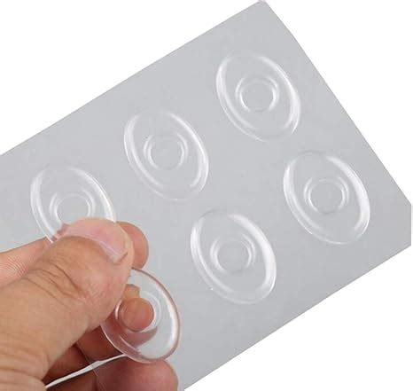 6 Blatt 36 Stück klare Silikon Fußaugenringe Gel Pads Hühneraugen