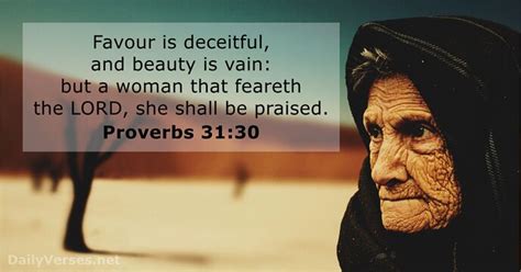 Proverbs 31 30 Bible Verse Kjv