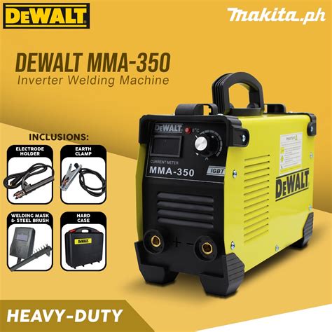 Dewalt Mma Igbt Inverter Welding Machine With Case Shopee