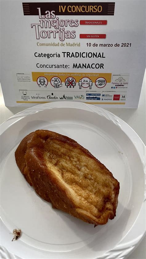 Ganadores Del Iv Concurso Las Mejores Torrijas De Madrid Asempas