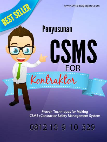 CSMS Kontraktor Contractor Safety Management System SMK3